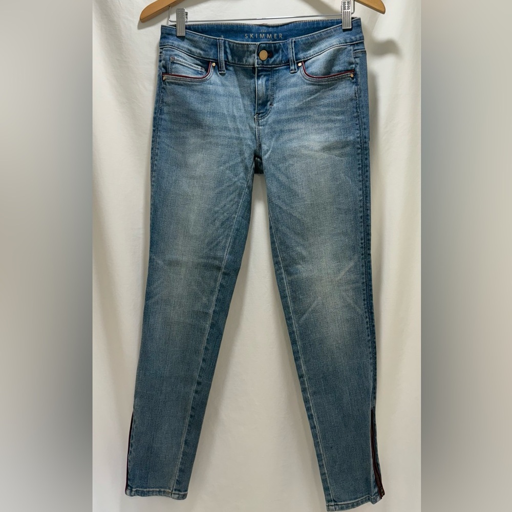 White Black Skinny Jeans 2